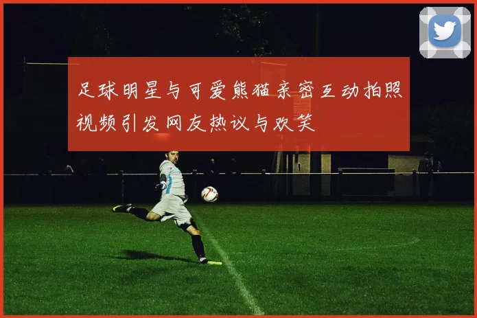 足球明星与可爱熊猫亲密互动拍照视频引发网友热议与欢笑