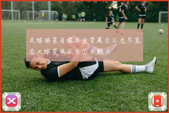 足球明星肖像画全景展示汇总尽览各大球星风采与艺术魅力
