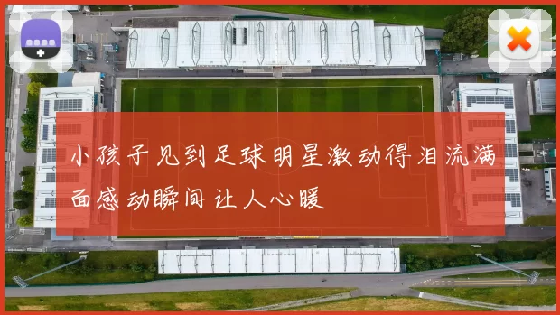 小孩子见到足球明星激动得泪流满面感动瞬间让人心暖